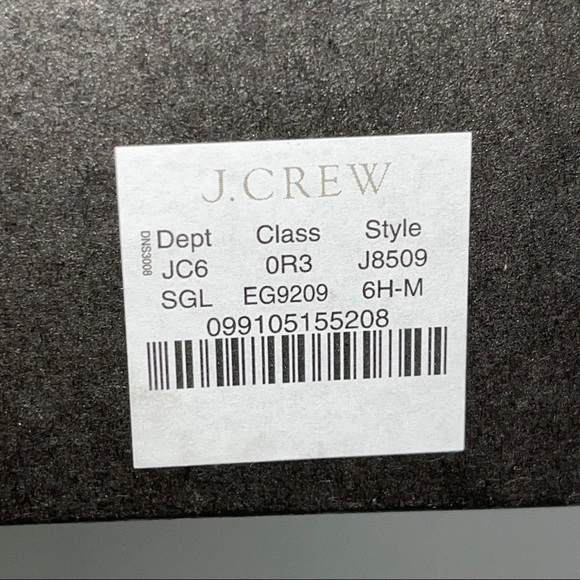 J Crew Vicky Pump With Jewels Silver Glitter 6.5 - Picture 14 of 16